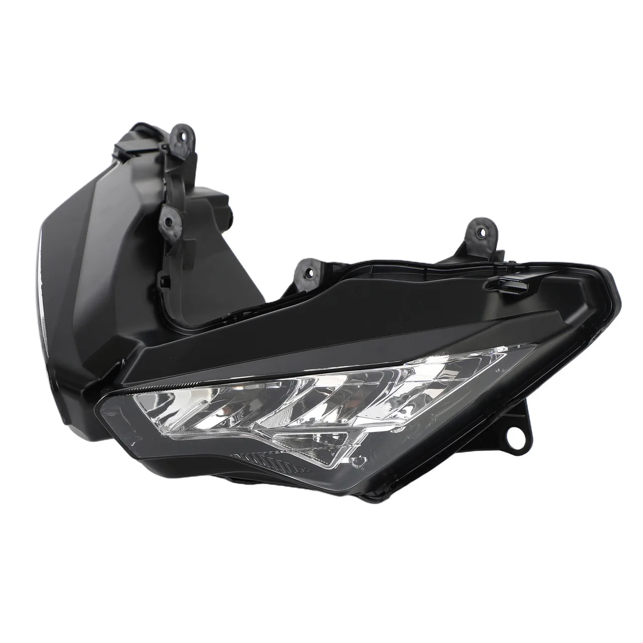 Motorcycle Front Headlight Assembly Headlamp LED Head Light Lamp Protector For Kawasaki Ninja 400 2018 2019 2020 2021 2022 2023