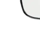 

180 Degree Panoramic Rear View Mirror Black Plastic Wide Angle For Golf Cart For EZGO Safety Driving Accessories