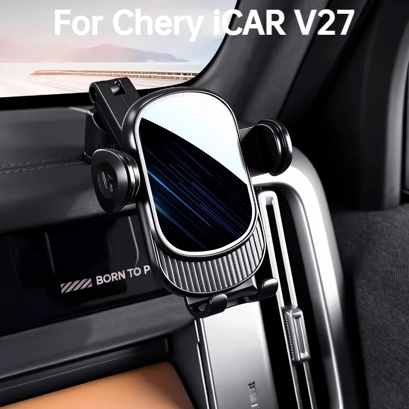 Für Chery iCAR V27 ICAUR V27 2026 Auto Handyhalterung Magnetische Schwerkraft-Halterung Auto-Innenausstattung Zubehör