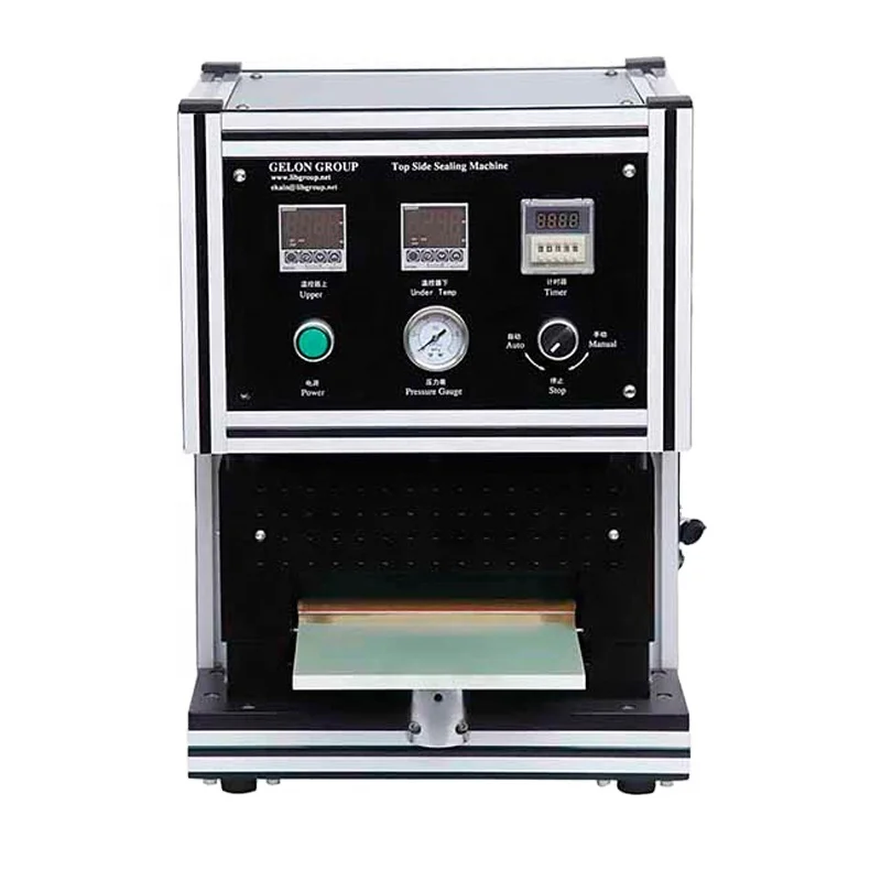 Gelon Lithium Ion Battery Making Machine Top and Side Heating Sealing Machine for R&D Battery Equipment