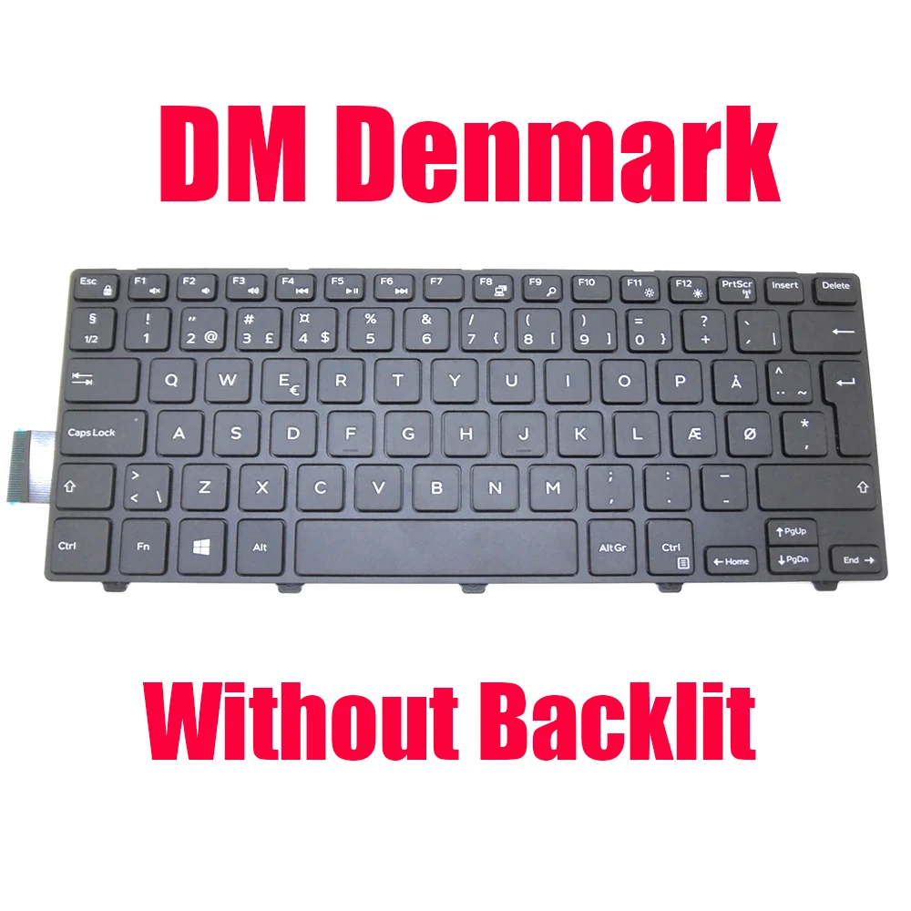 CZ BE BG DM IT SW Keyboard For DELL For Inspiron 3441 3442 3443 3451 3452 3458 3459 3462 3465 3467 3468 3473 3476 5442 5445 5447