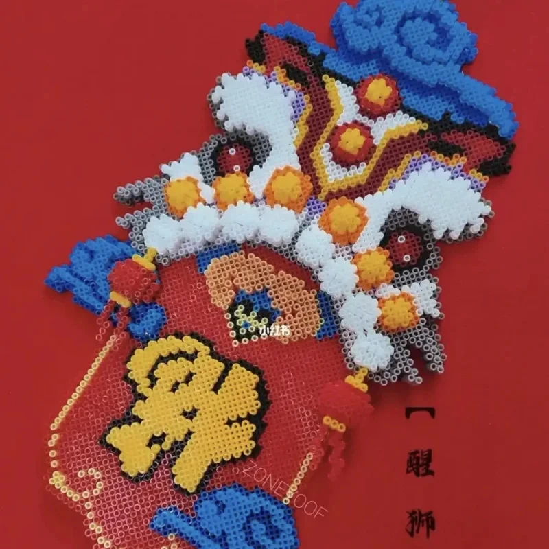 3000Pcs 2.6mm Hama Beads Fuse Perler Beads Kit Creative DIY Puzzle Handmade Educational Craft Beads Gift