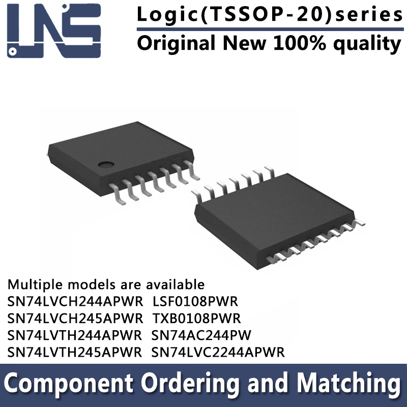 

1PCS LSF0108PWR TXB0108PWR SN74LVC2244APWR SN74LVCH244APWR SN74LVCH245APWR SN74LVTH244APWR SN74LVTH245APWR TSSOP-20 Interface