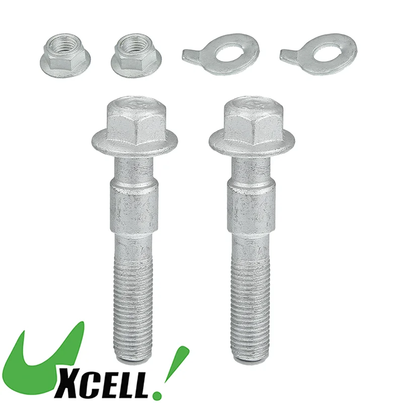 UXCELL 2 Set Alignment Camber Caster Adjusting Bolt for Honda for Audi for Cadillac for Chevrolet for Chrysler for Dodge