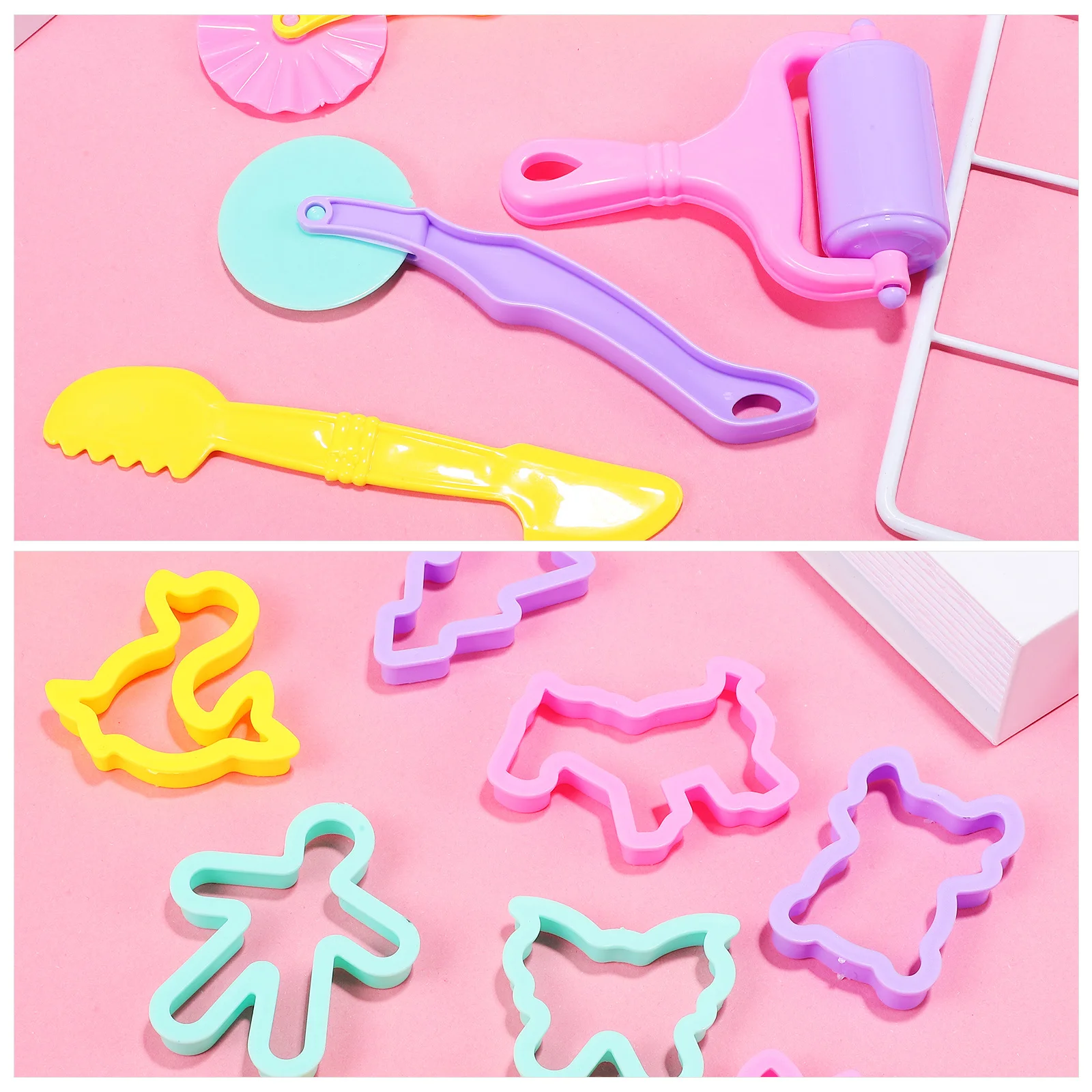 22pcs diymolds Set Clay Mold Making Tools Kit Modeling Clay Mold Making Tools Molder Machine Party Decoration Crafts