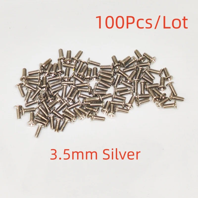 100pcs/Lot 3.0mm 3.5mm Screws For Samsung Galaxy A50 A70 A20 A40 A21 A31 A41 A51 A32 A42 A52 A72 A33 A53 A73 A12 A13 Phone Screw