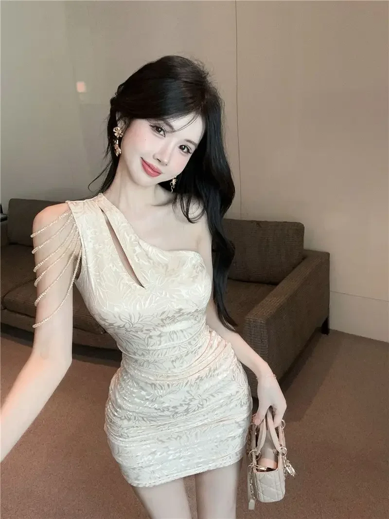 Party Enge, figurbetonte, ärmellose Abend-Mini-Damenkleider, kurzes Korsett, weibliches Kleid, Abschlussball im Angebot, elegante und hübsche A-Linie