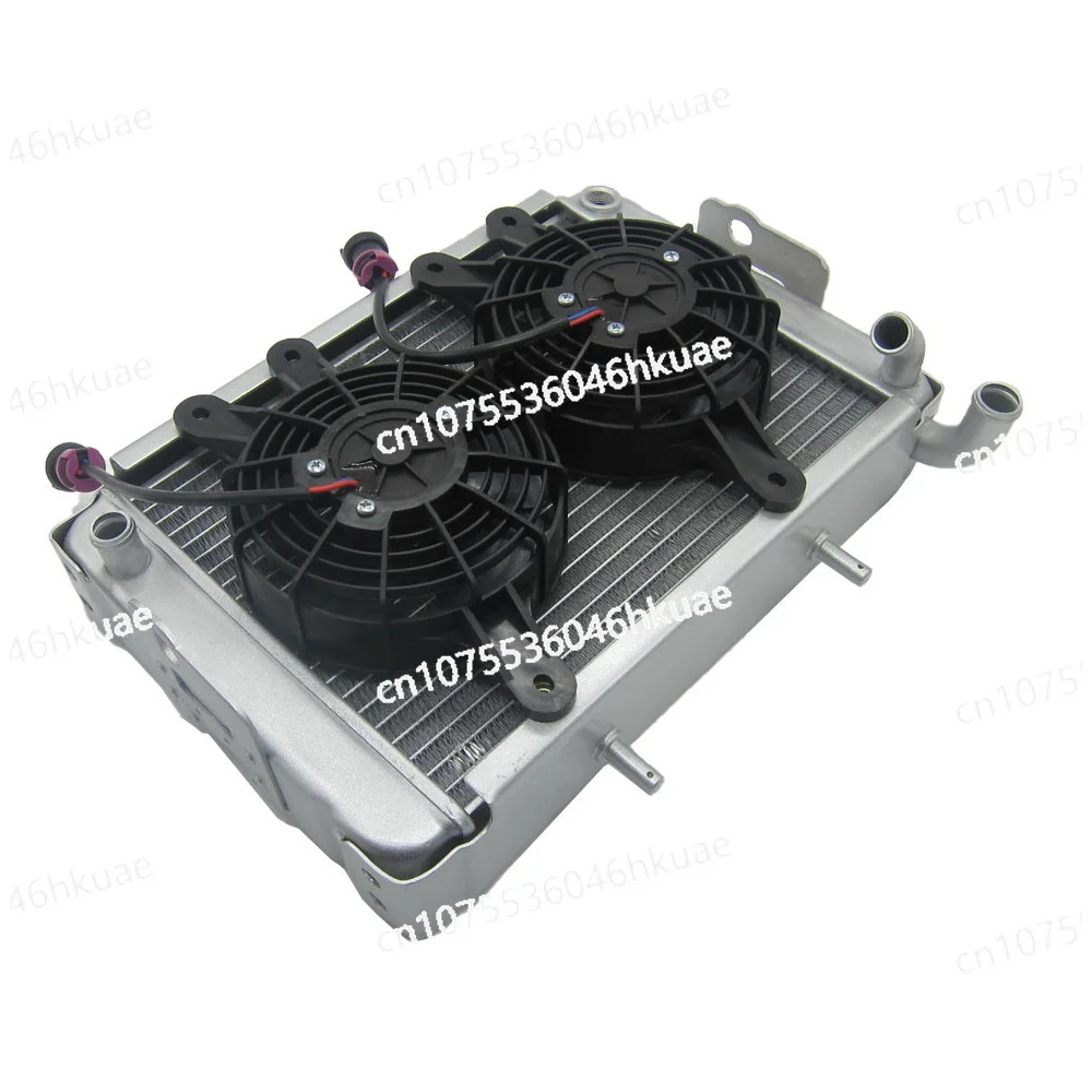 Cooling Radiator and Fan Assy with Waterproof Plug for 260cc 300cc Motorcycle Parts