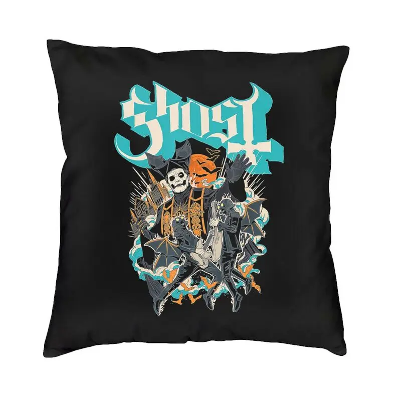 Swedish Rock Band Horror Ghost Cushion Cover Sofa Home Decorative Square Throw Pillow Case 45x45