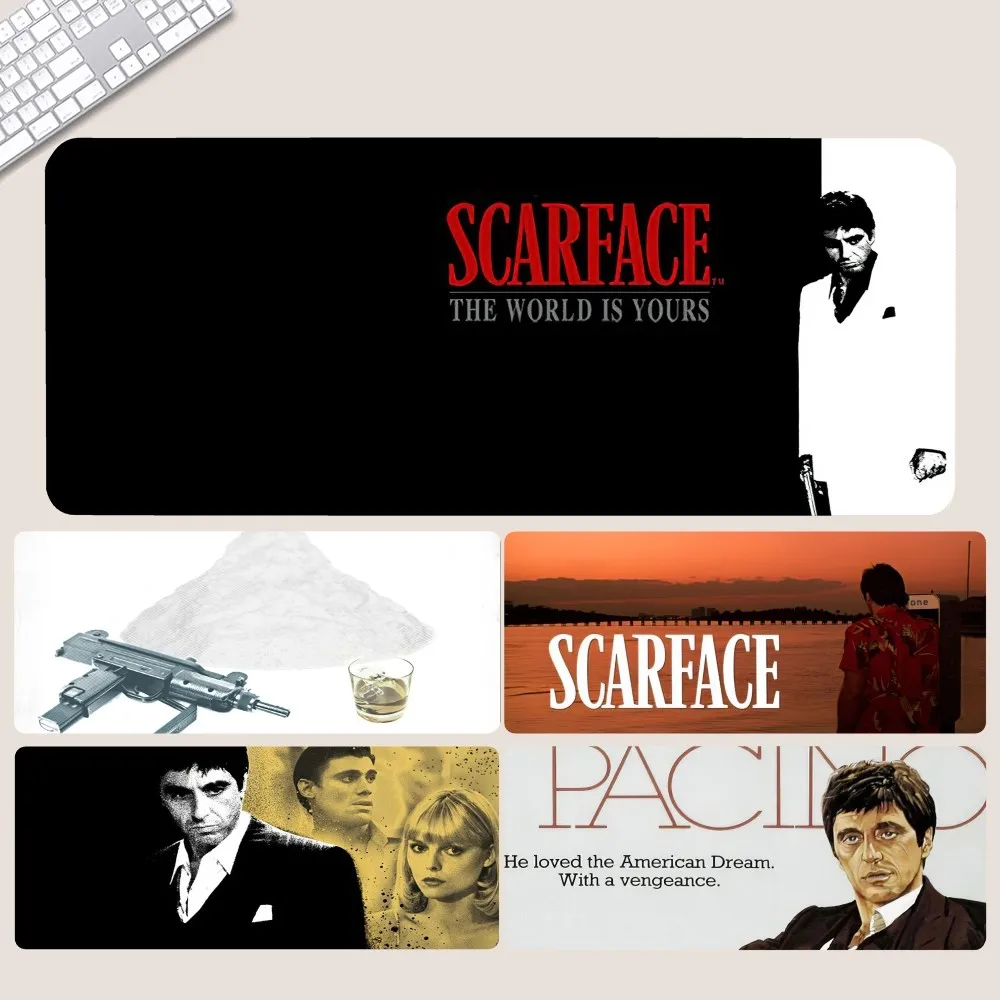 Scarface 1983 Film Al Pacino podkładka pod mysz duża podkładka pod mysz do klawiatury komputerowa dla graczy