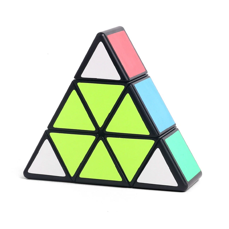Schlanker Pyraminx-Zauberwürfel, pädagogischer Aufklärungswürfel, Geschwindigkeitswürfel, professionelles Zappelspielzeug, Cubo Magico, Puzzle, Kinderspielzeug