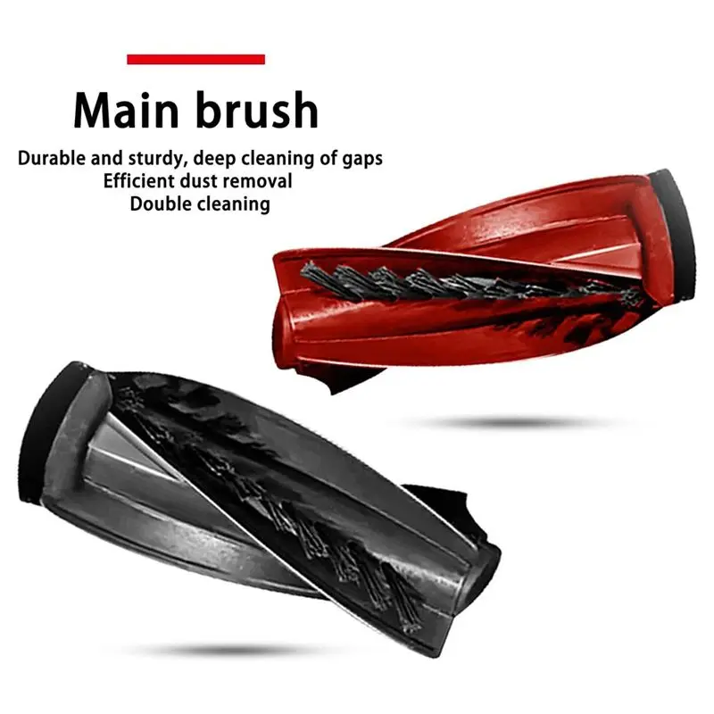 CYCLI-Accessories For Roborock Qrevo Curv /P20 Pro Vacuum Parts Main Roller Side Brush Hepa Filter Mop Cloth Dust Bag
