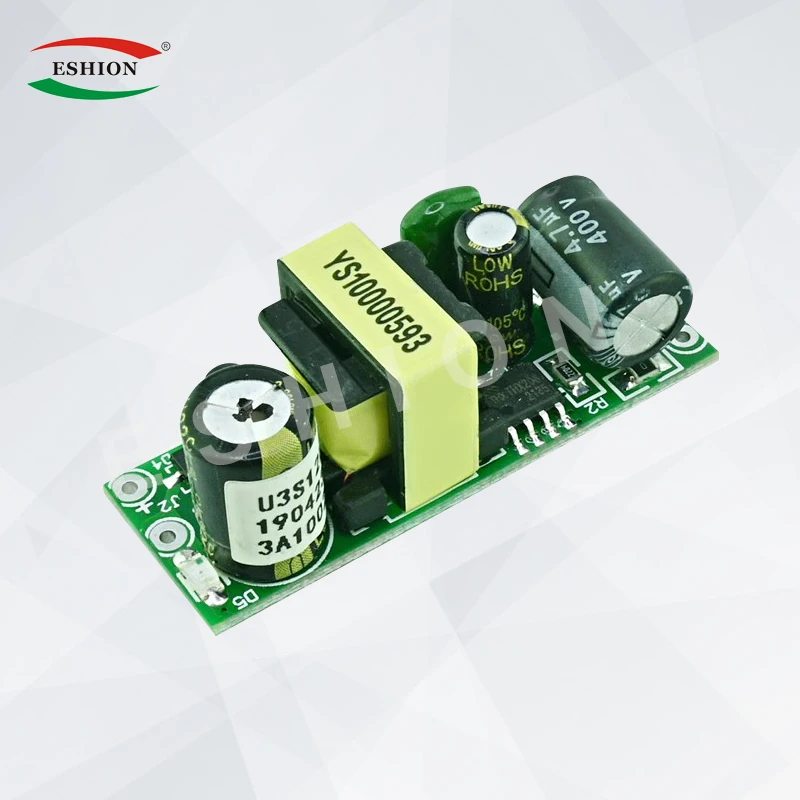 AC to DC Step-Down Power Supply Module AC90-264V to DC 3.3V 5V 9V 12V 24V Buck Power Circuit Board 3W AC-DC Regulator Power