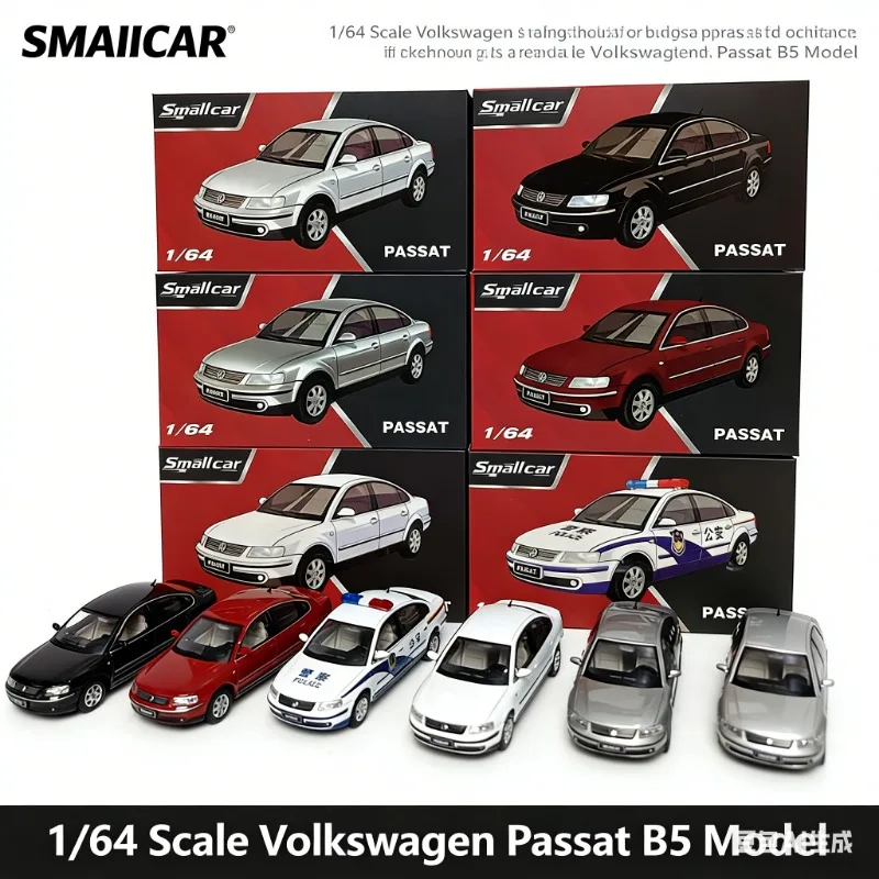 

Машинка-модель Smallcar 1:64 Volkswagen Passat B5 (пятое поколение), литая из сплава, коллекционная, для взрослых, декоративный предмет, игрушка для мальчика
