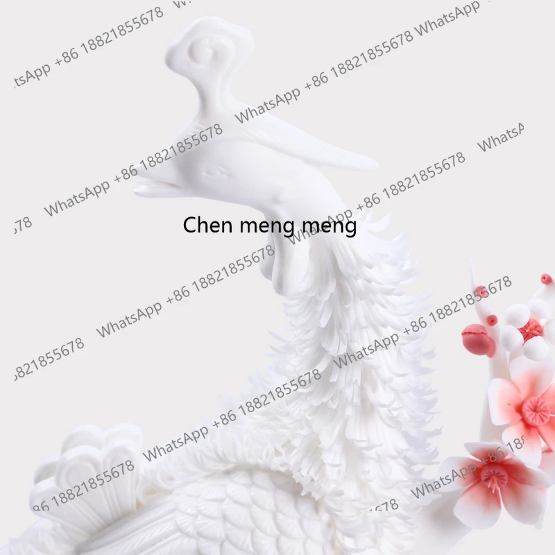 Pivoine porcelaine ameublement salon entrée société ouvrir maison en mouvement cadeaux artisanat ornements