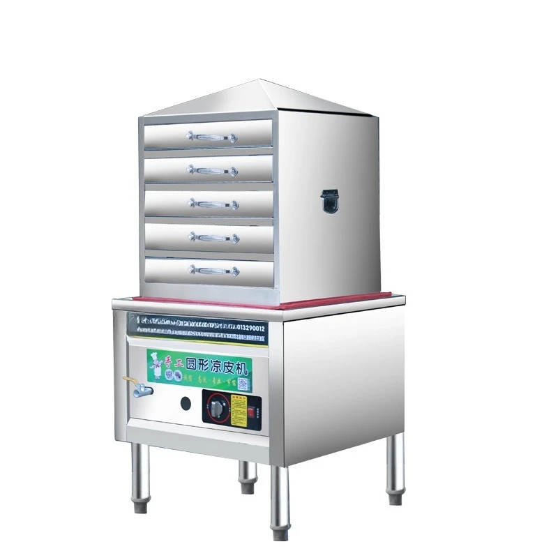 

Automatic Cooling Machine Steamer Steam Multilayer Commercial Drawer Type Imitation Handmade Round Household Gas