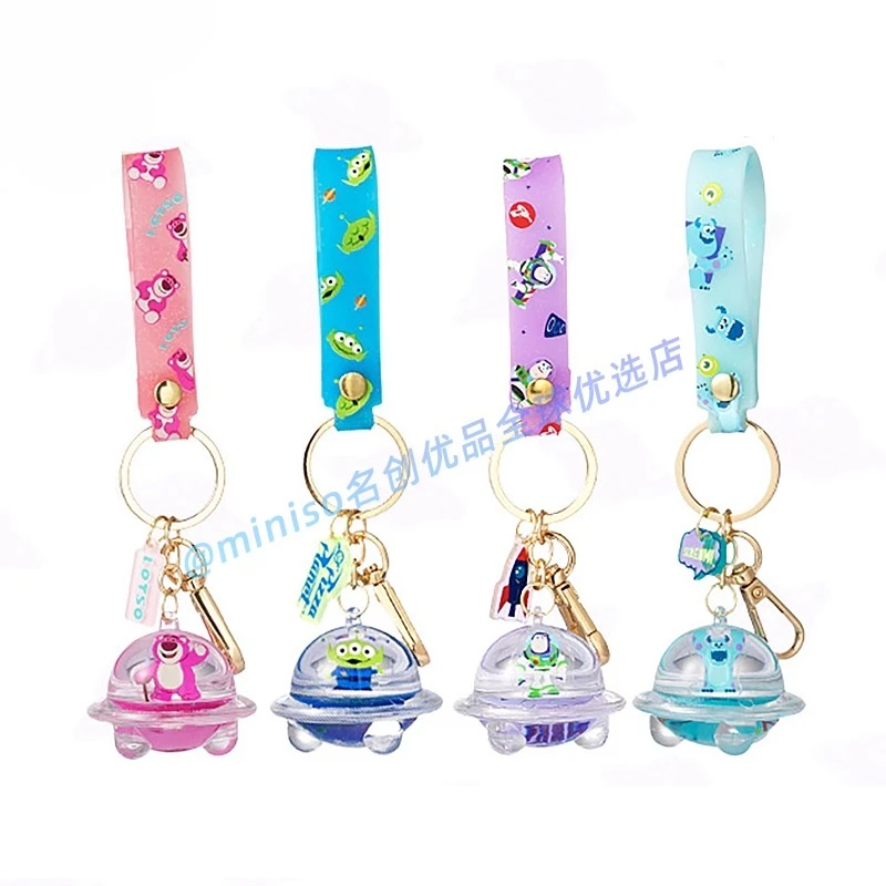 

Disney Three-Eyed Strawberry Bear, Sullivanbus Lightyear School Bag Pendant, Keychain, Bag Charm