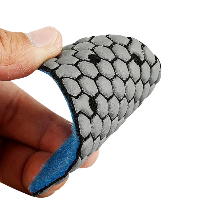 7 قطعة/المجموعة 90 مللي متر مثلث منصات التلميع الجافة للجرانيت الرخام الخرسانة حجر الرملي منصات تلميع أقراص