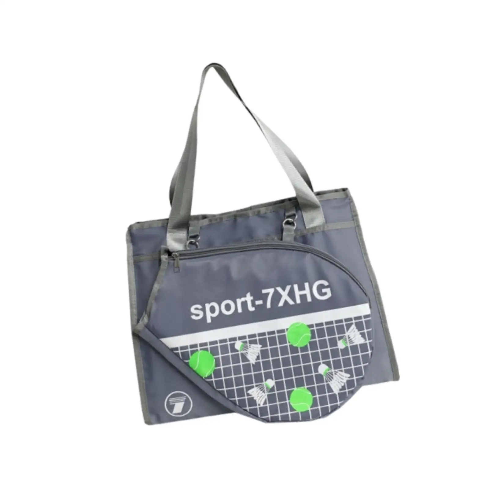 

Сумка для теннисных ракеток, большая вместительная водонепроницаемая универсальная сумка-тоут для фитнеса, профессиональная сумка для бадминтона со съемными отделениями