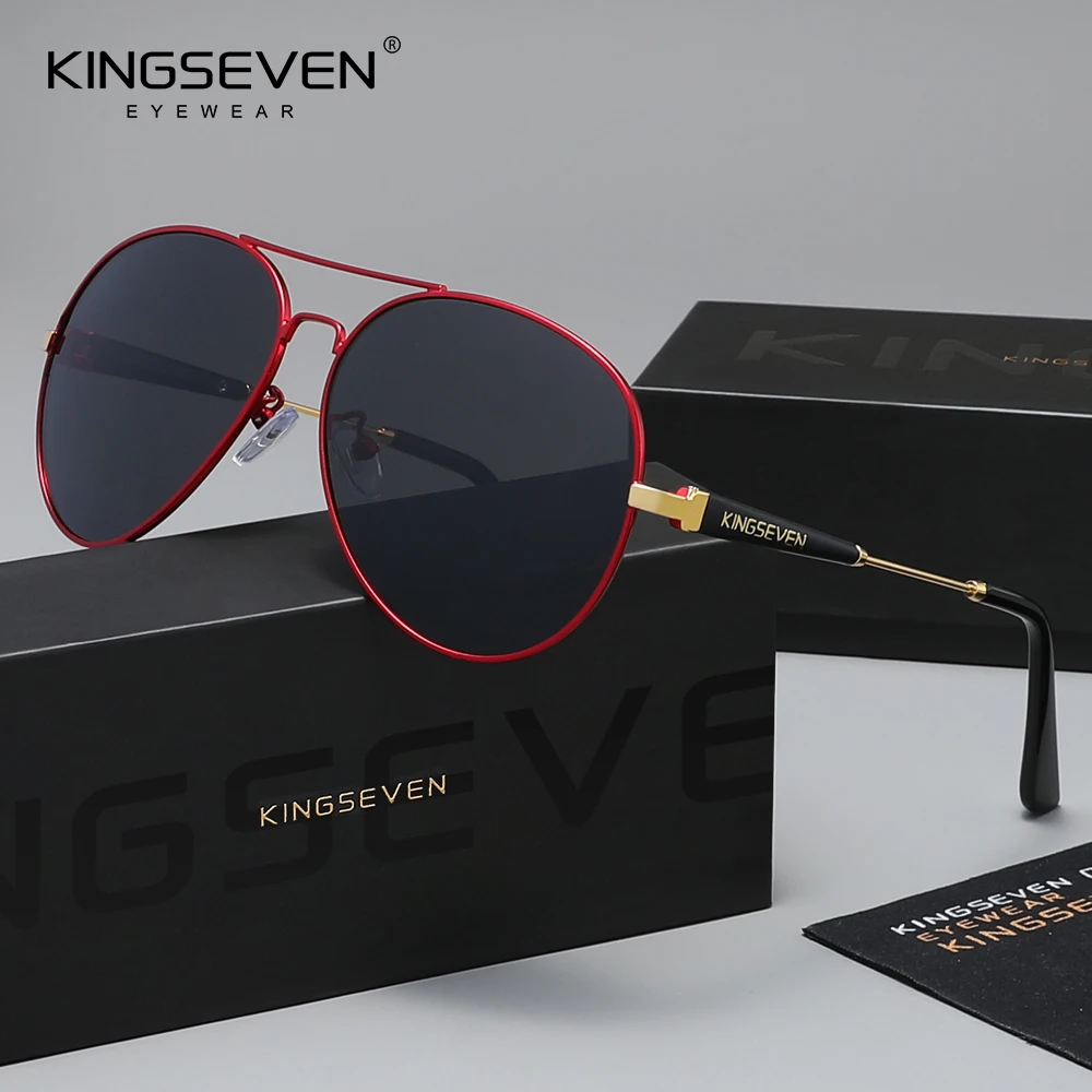 Oculos-de-sol-polarizados-kingseven-para-pilotos-Oculos-de-moda-anti-reflexo-uv400-para-atividades-ao-ar-livre-e-pesca
