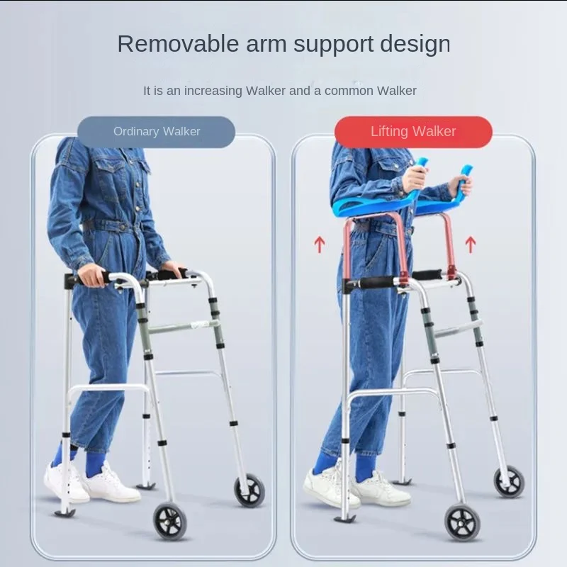 Walker Assist Walking Rehabilitation Mobility Aid Tool Lower Limb Training Stand Elderly Stroke Hemiplegia Sequela Equipment