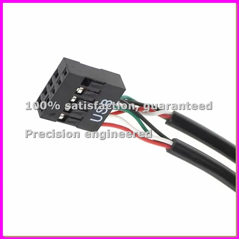 

Кабель-разветвитель USB 1-в-2 (9-контактный) для материнской платы, адаптер-разветвитель 1-на-2 для USB-разъемов передней панели ПК, 5 шт. - ABVP