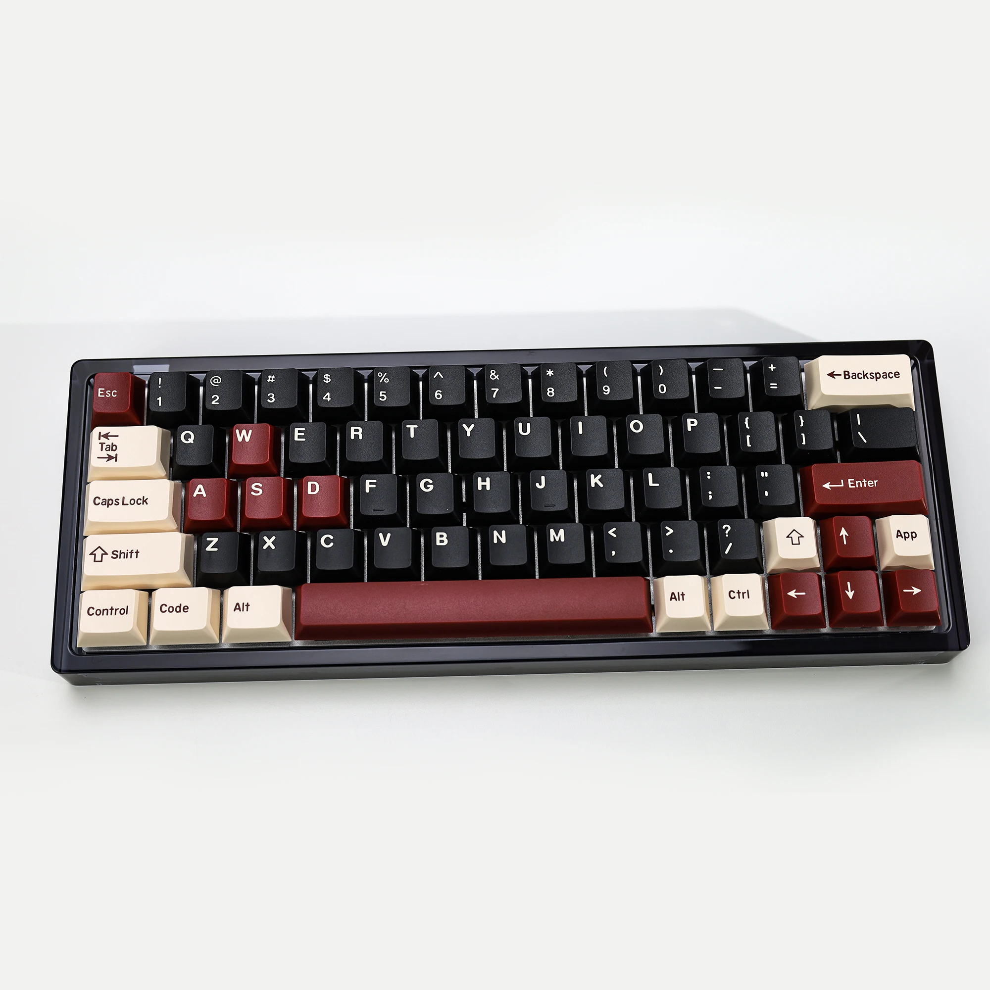 

Колпачки для клавиш KBDiy Double Shot PBT GMK Rome, профиль Cherry, для механических клавиатур, игровых переключателей MX, 65%, 75%, 61/68/84/87/100
