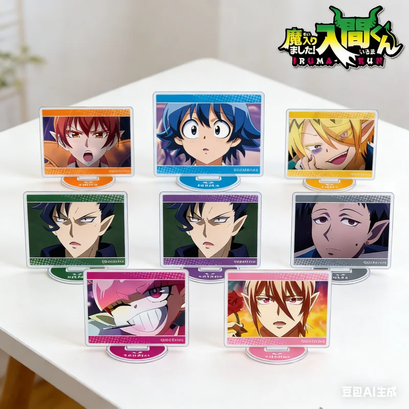 Anime Welcome to Demon School! Iruma-kun Anime Clara Tabletop Decorations Accessories Acrylic Stand Figure Bedroom Decoration