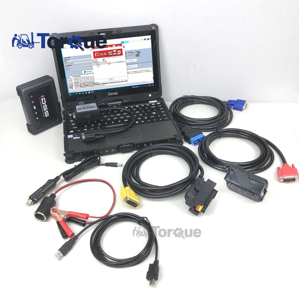 

Top IDSS Diagnostic Scanner for isuzu SSD ECU Programming G-IDSS E-IDSS obd2 tool Diesel Engine Excavator Truck Getac Laptop