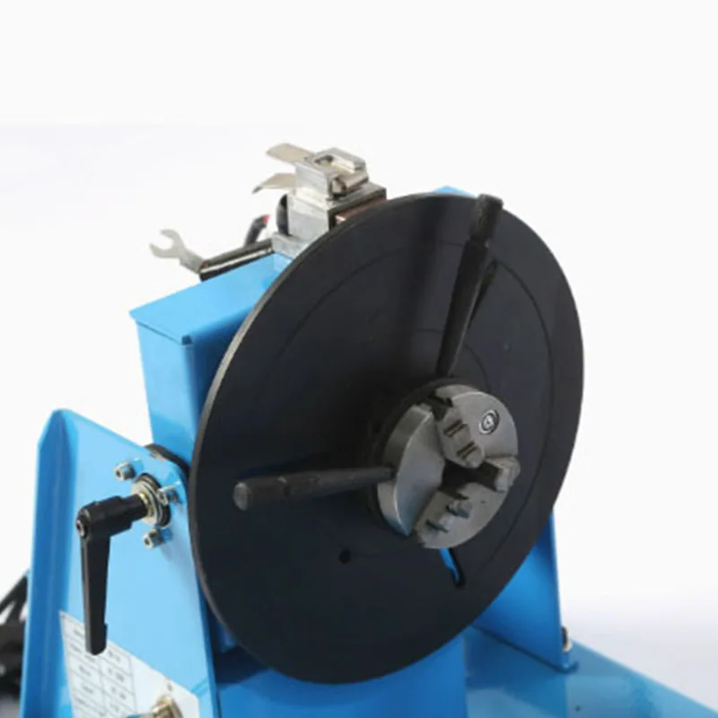 High Positioning Accuracy Welding Positioners 220V Semi-automatic Rotary Welding Positioner Turntable Table