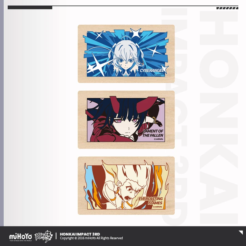 Honkai Impact 3rd Official Merch miHoYo Original Authentic Series seal Everlasting Flames