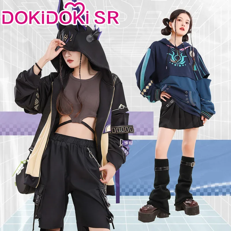 New 2025 Cyno Tighnari Genshin Impact Cosplay Costume Hoodie dokidoki-sr Doujin Casual Clothes wat158