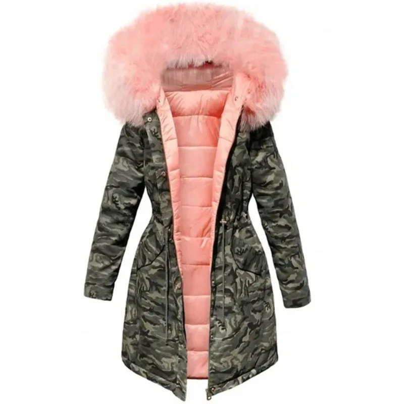 2025 velvet thick denim jacket female winter big faux fur collar Korea denim  coat female student short coat