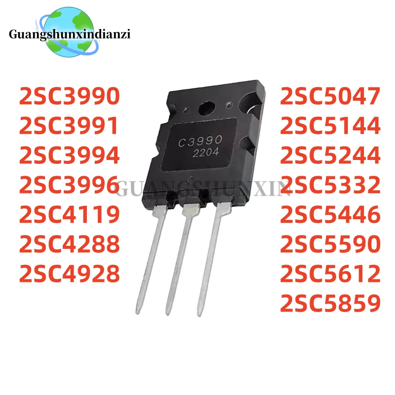 2SC5244 2SC5859 2SC3994 2SC3996 2SC5590 2SC4119 2SC5446 2SC3990 2SC5144 2SC3991 2SC5047 2SC5612 2SC4928 2SC4288 2SC5332 TO-264