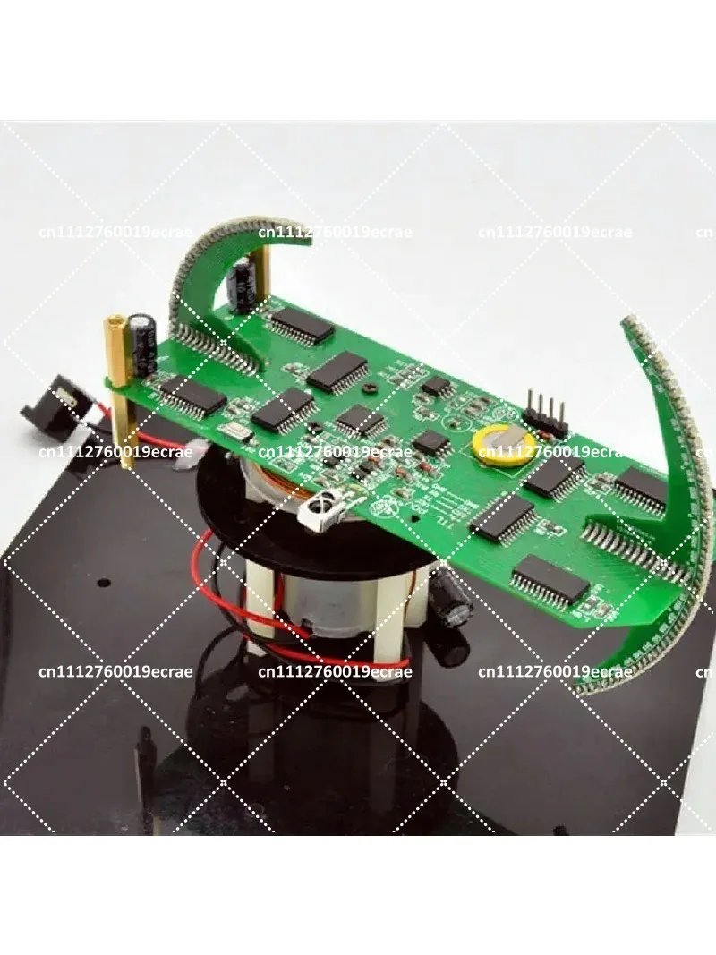 LED Spherical POV Display Clock Kit 3D Rotating Globe Advertising Screen DIY Electronic Parts