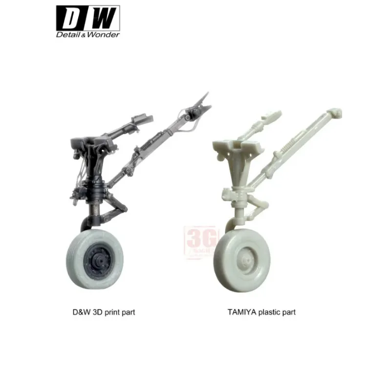 Plastic Model accessories   DW 480616 1/48 F-16 Landing Gear Heavy Fit Tamiya Model 1/48 Scale In Stock 3D Print