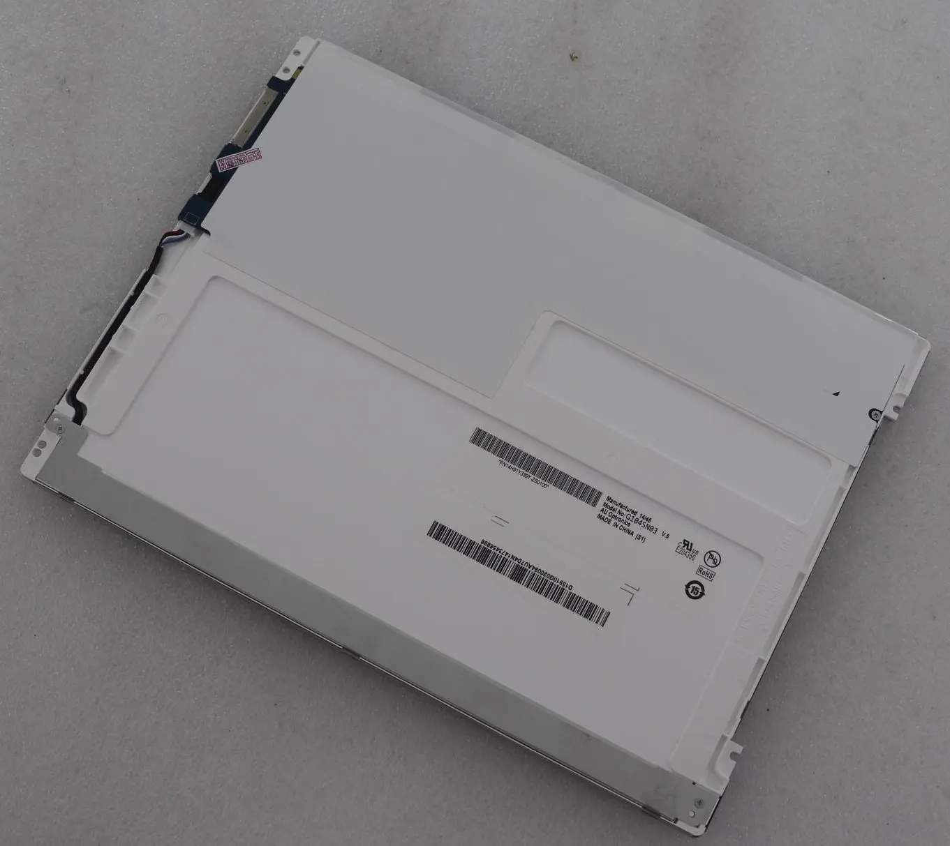 10.4-Inch WLED LCD Display Module G104SN03 V5 with 800*600  Resolution Various Application Suitable LCD Modules ZHIYAN Supply