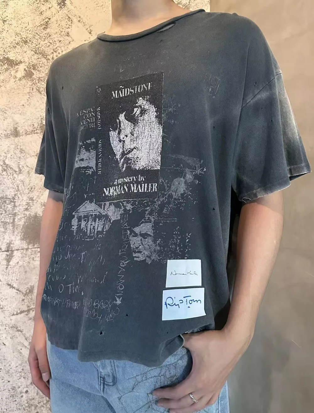 Yao Fashion Fit Vintage Street Style All Match Versatile Trendy Casual Comfortable Daily Tops T Shirt