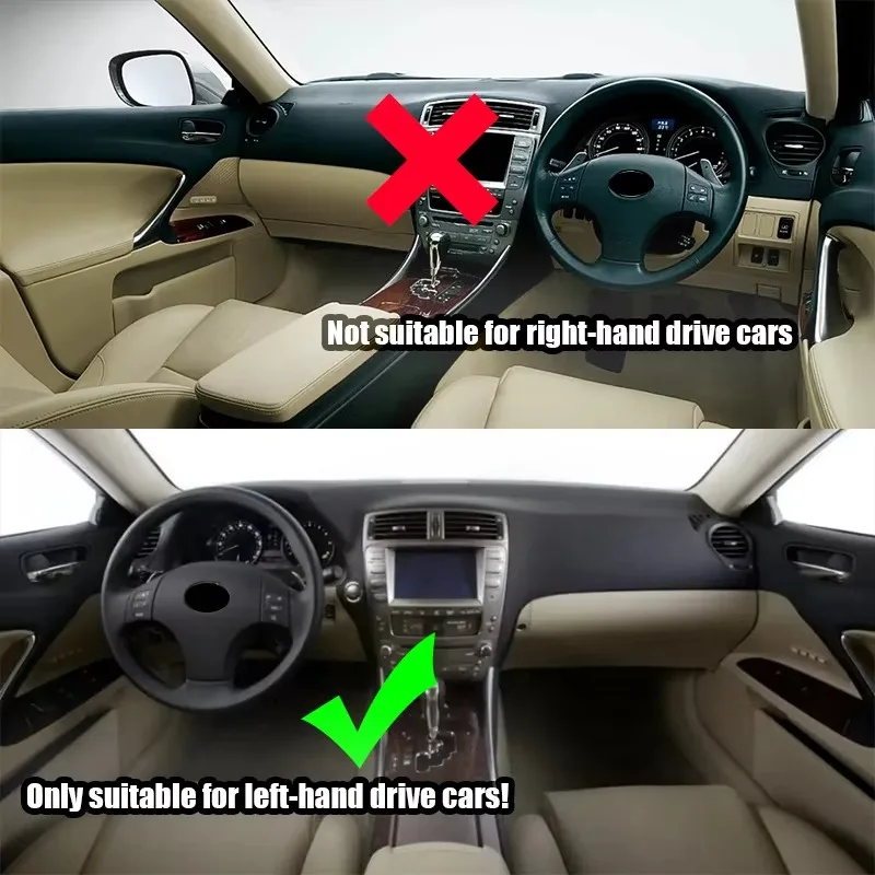 BOMP For Lexus IS300H IS300 LS GS RC ES300 ES250 CT 2012-2022 Only suitable for left-hand drive rearview mirror protective cover