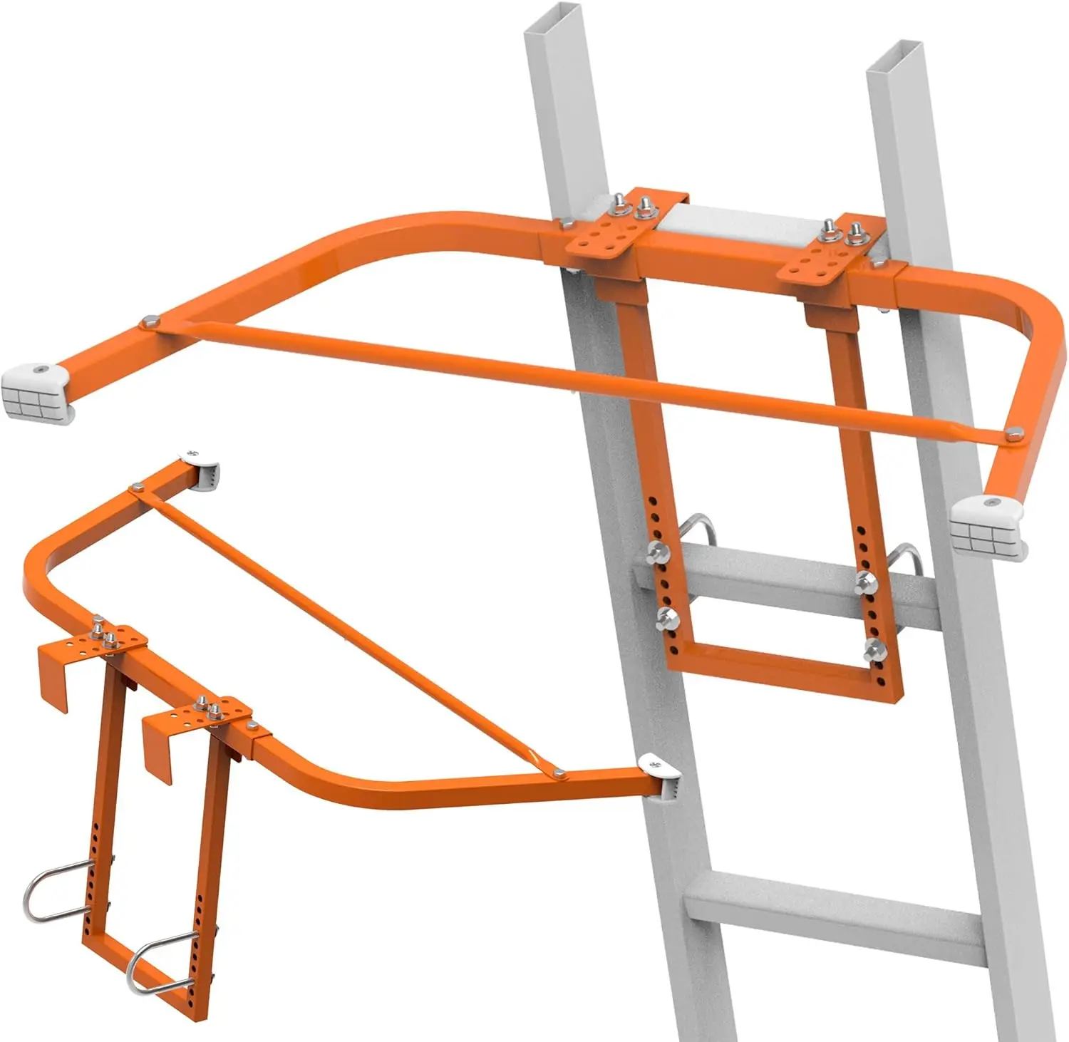 Ladder crane stabilizer accessories, non-slip rubber base of steel ladder non-slip wing span