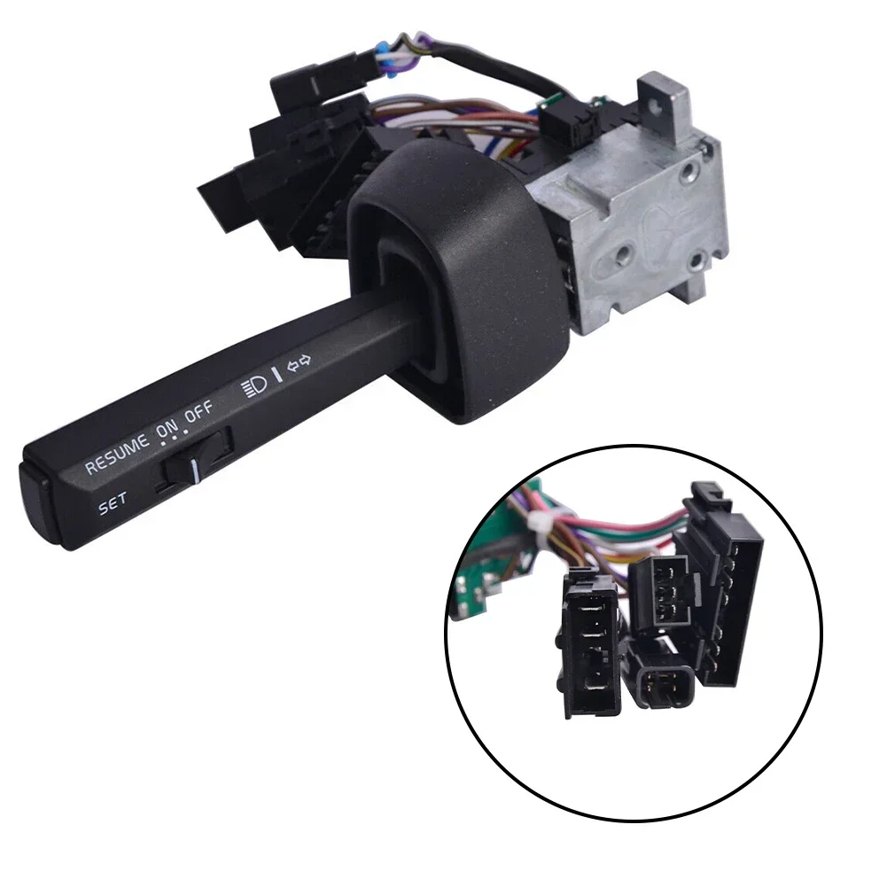 Black Turn Signal Combination Switch For For Volvo VN 2 Generation 2004-2015 Plastic Metal 1pc Turn Signal Combination Switch