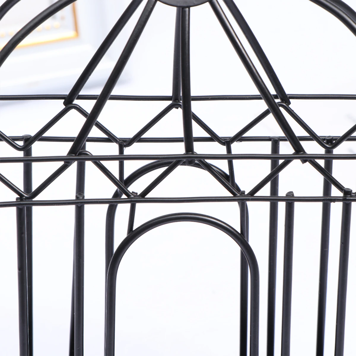 Eisen Ornamente Display Rack Desktop Dekoration Halter Container Ohrringe Ständer Lagerung Schmuck Display Rack Organizer