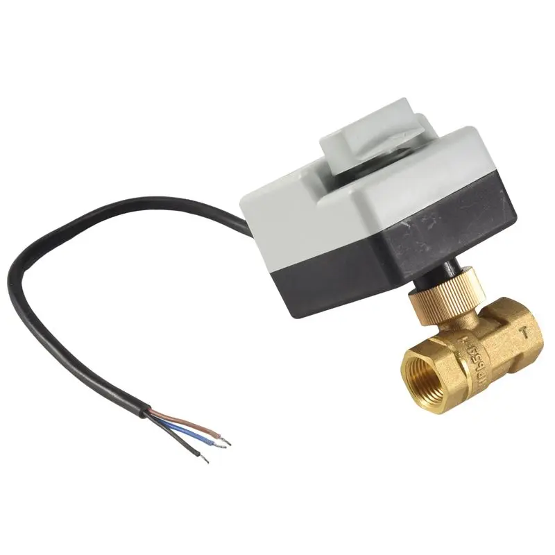[newa64z-】-ac220v-2-way-3-wires-motorized-ball-valve-electric-actuator-with-manual-switch