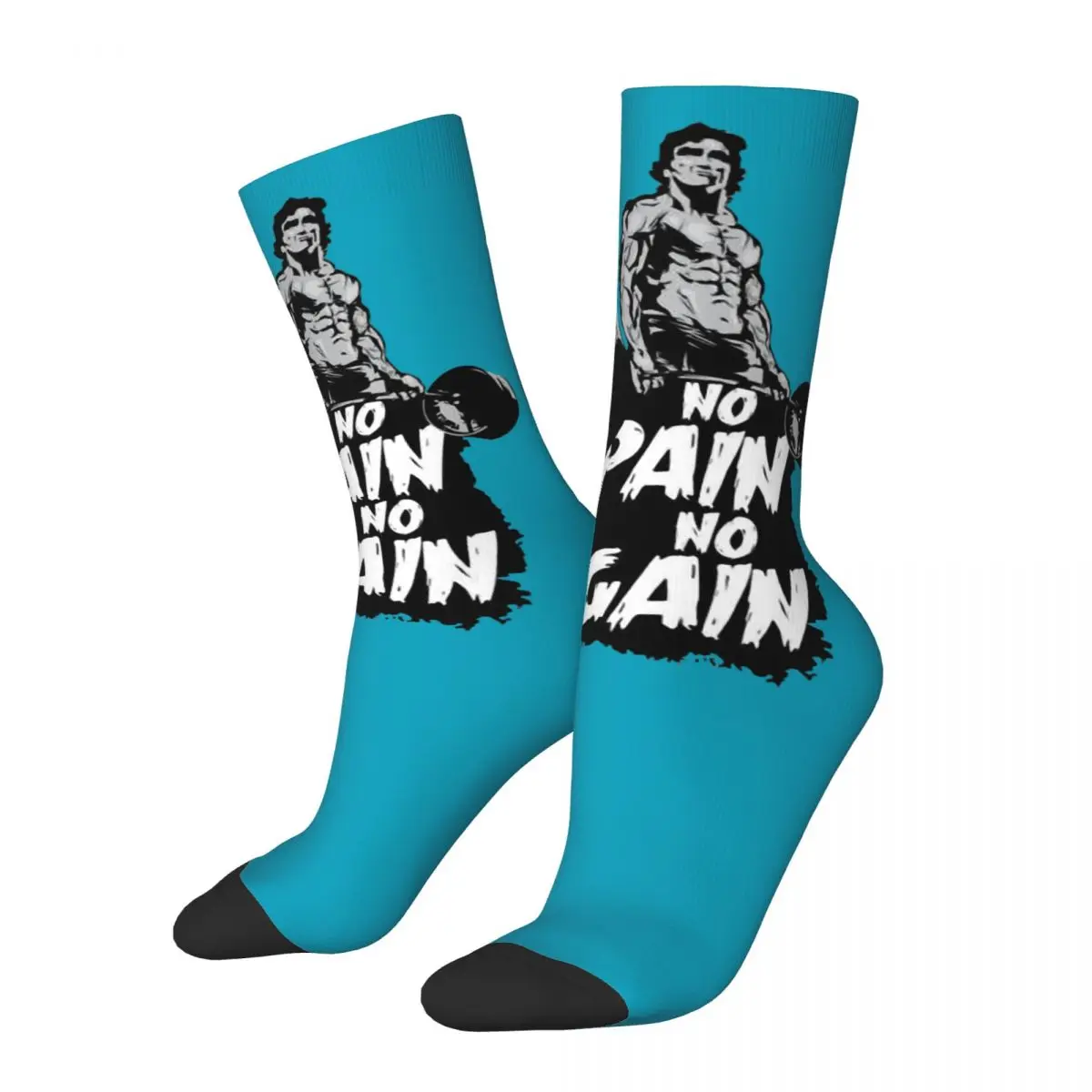 3D printing cosy Unisex Socks,Cycling Casual Arnold Schwarzenegger Mr Olympia Interesting Four Seasons Socks