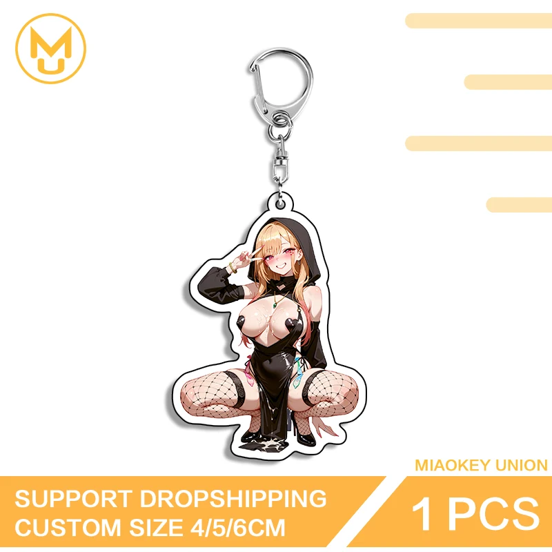 هنتاي كبير الثدي كيتاجاوا مارين الفني فريد الجلوس الموقف مزدوج الوجهين الاكريليك كيرينغ وظيفية الجدة الملحقات #3