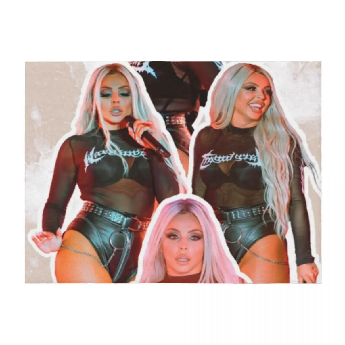 

jesy Nelson Throw Blanket decorative Decoratives Soft Big Beach Blankets