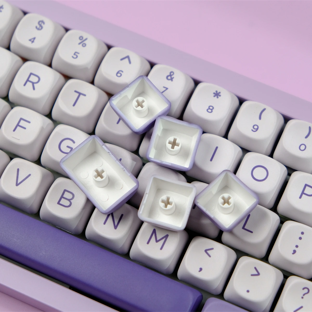 MOA Keycaps Frost Witch PBT Dye Sub Keycap 126 Keys For Cherry Mx Switch Gaming Mechanical Keyboard Personalized Hi75 DrunkDeer