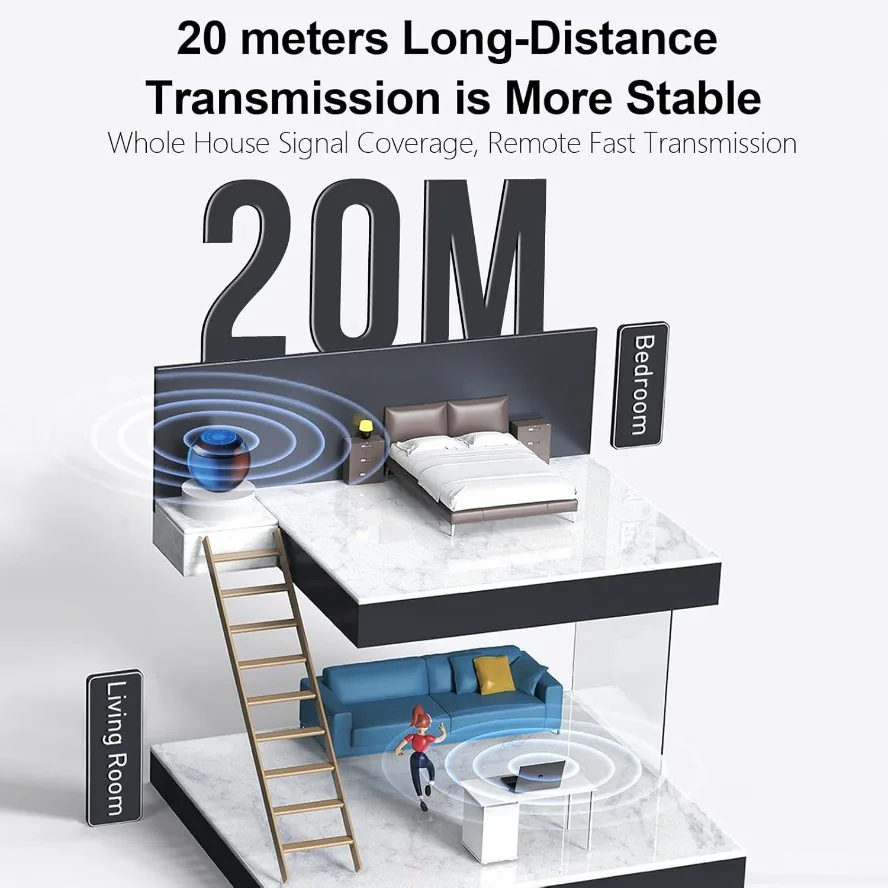 USB سماعة لاسلكية تعمل بالبلوتوث محول بلوتوث 5.1 للكمبيوتر دونغل محول ماوس لاسلكي لوحة المفاتيح الموسيقى استقبال الصوت USB إرسال
