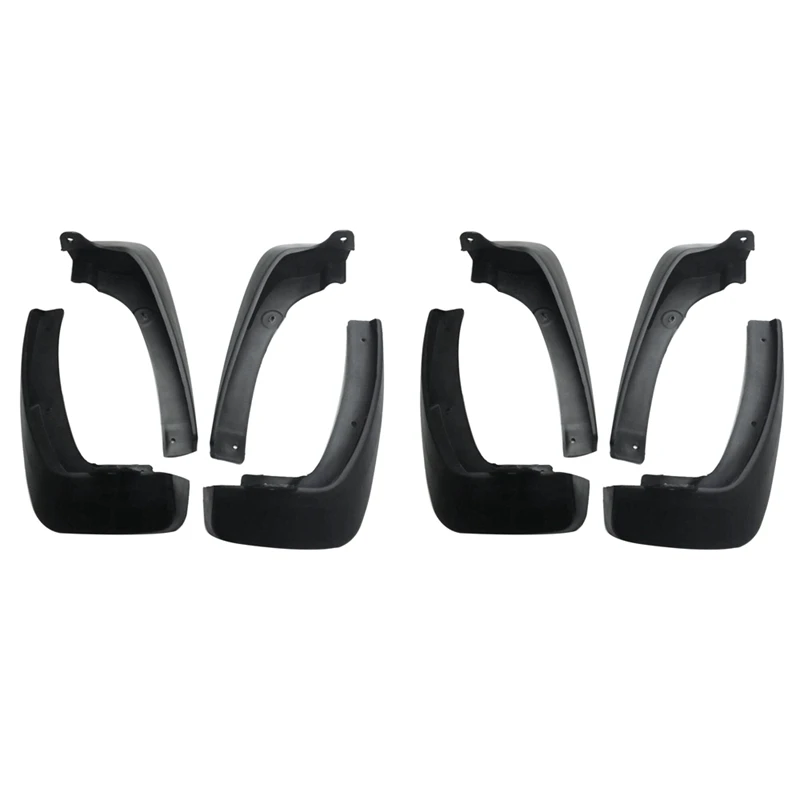 8Pcs Universal Mud Flaps Mudguards Splash Guards Fender For Toyota VIOS / YARIS / LIMO / BELTA Sedan 2007-2013