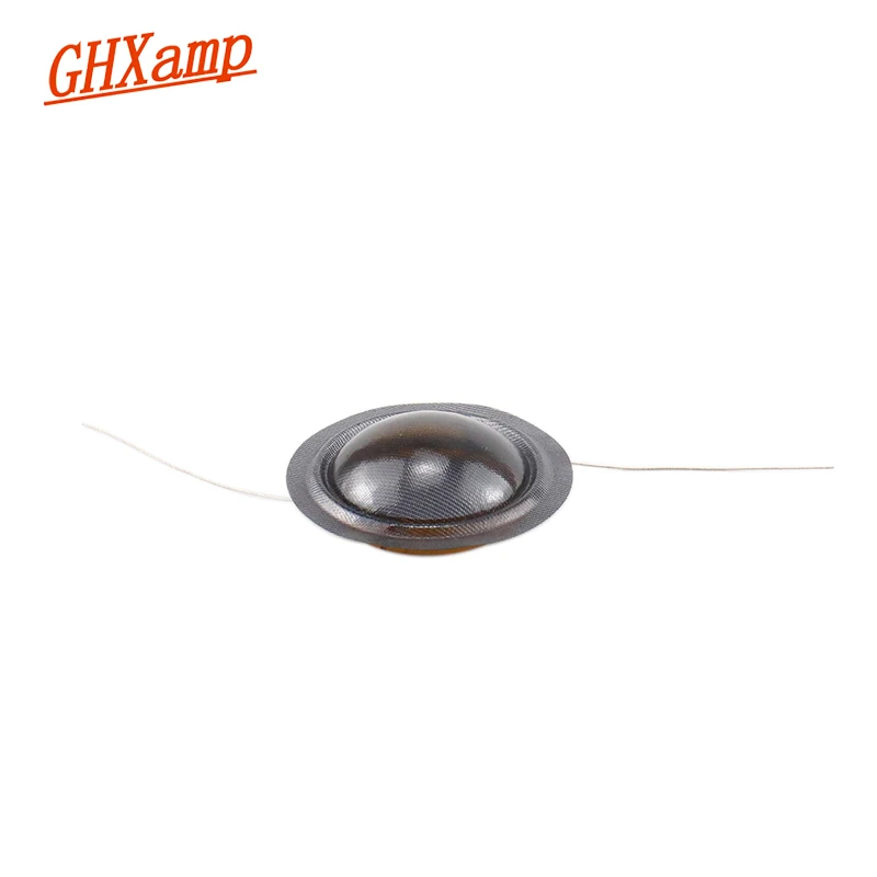 Ghxamp 25.5MM Dome Treble Voice Coil 1 "pollici 8OHM Traslucido diaframma di seta Altoparlante riparazione Per Hivi SS1II QA-2101F accessori